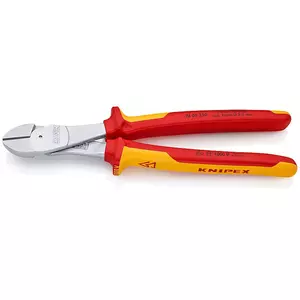Диагональные плоскогубцы Knipex 74 06 250 Цвет ручки Оранжевый Красный Длина 250 мм Вес 453 г