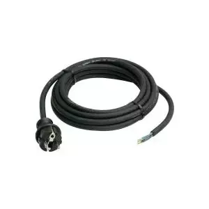 Power cable AS Schwabe H07RN-F 3G1.5, 4.5 m, with plug