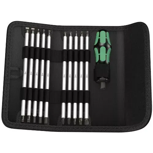 Многофункциональная отвертка Wera Werkzeug-Etui Vario-Satz 11 предметов Photo 2