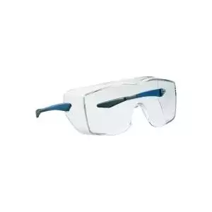 Safety glasses 3M 17-5118-3040 — blue-black frame, EN 166 certified