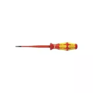 Insulated VDE Screwdriver Wera 0.8 x 4.0 x 100 mm model 006441
