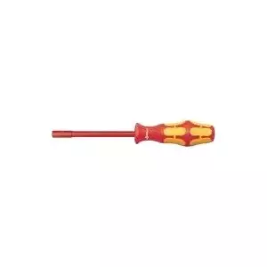 Insulated Screwdriver Wera VDE 13.0x125 mm 005340 for Electrical Work, VDE Certified