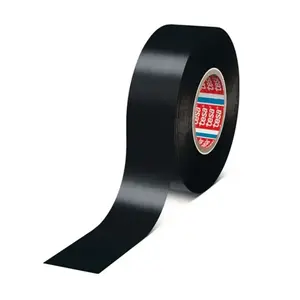 Izolācijas lente Tesa Premium 4163-06-07 — melna, 33 m × 0,05 mm