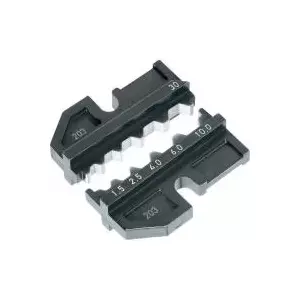 Crimping tool insert Knipex 97 49 30 compatible with multiple connector types