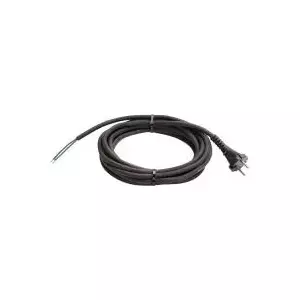 Power plug AS Schwabe 70552, 5 m H07RN-F cable, 230 V 16 A, black
