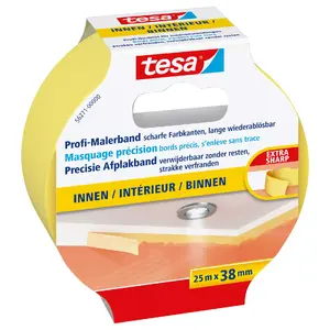 Krāsošanas maskēšanas lente Tesa Masking Tape PRECISION INDOOR