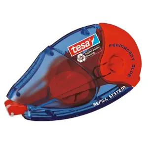 Līmēšanas rullītis Tesa 59151-00002-06 — sauss līme papīram, 1,4 cm x 84 m