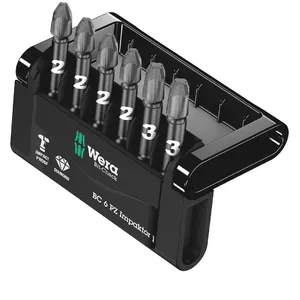 Screwdriver Bit Set Wera Bit-Check 6 pcs