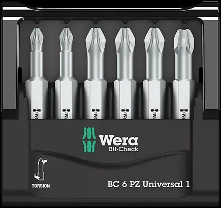 Screwdriver Bit Set Wera 05056471001 Photo 2