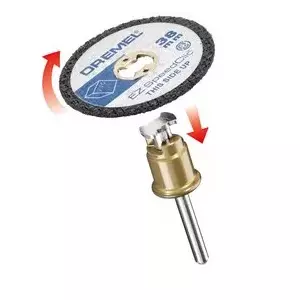 Griešanas disks Dremel EZ SpeedClic plastmasas griešanai