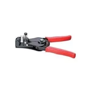 Wire stripping tool Knipex 12 21 180 for 0.5–6 mm² conductors, insulated grips, precision stripping