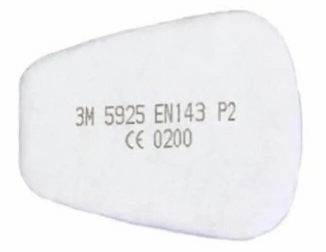 3M 5925 Daļiņu filtrs P2, 5925