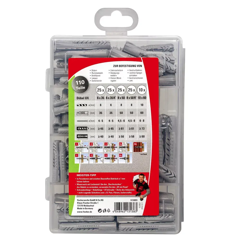 Paplašināšanas enkurs Fischer MEISTER-BOX UX/UX R Photo 2
