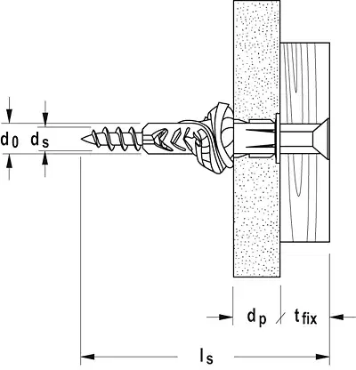 Universālais dībeļi Fischer UX 6 x 35 R S/20 Photo 2
