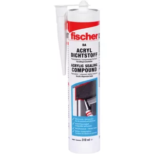 Акриловый герметик Fischer 053110 310 мл Белый
