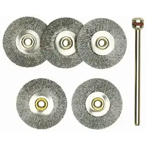 Rotary tool polishing supply Proxxon 28952 — stainless steel polishing wheel Ø 2.22 cm