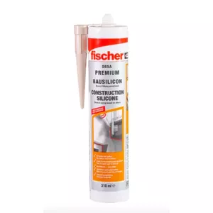 Silicone sealant Fischer 53091 310 ml White
