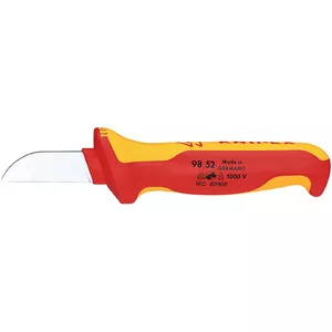 Нож-утилита Knipex 98 52 Оранжевый Красный Фиксированный лезвие