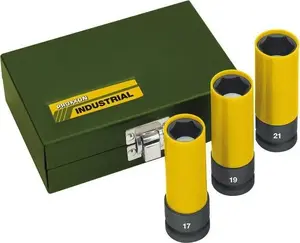 Socket Set Proxxon 12.5 mm (1/2") Impact Sockets, 3-piece, model 23938