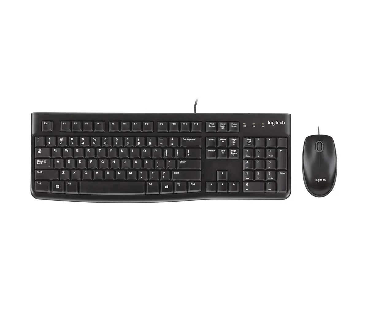Wired full-size keyboard Logitech Desktop MK120 USB US QWERTY Photo 3