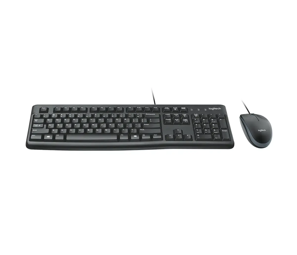 Wired full-size keyboard Logitech Desktop MK120 USB US QWERTY Photo 5