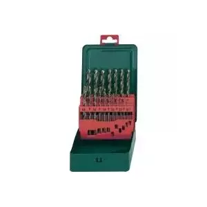 Drill bit set Metabo HSS Cobalt 19 pcs DIN 338, cylindrical shank