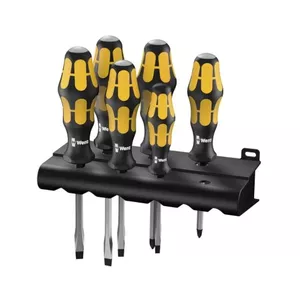 Screwdriver Set Wera 932/918/6 Kraftform