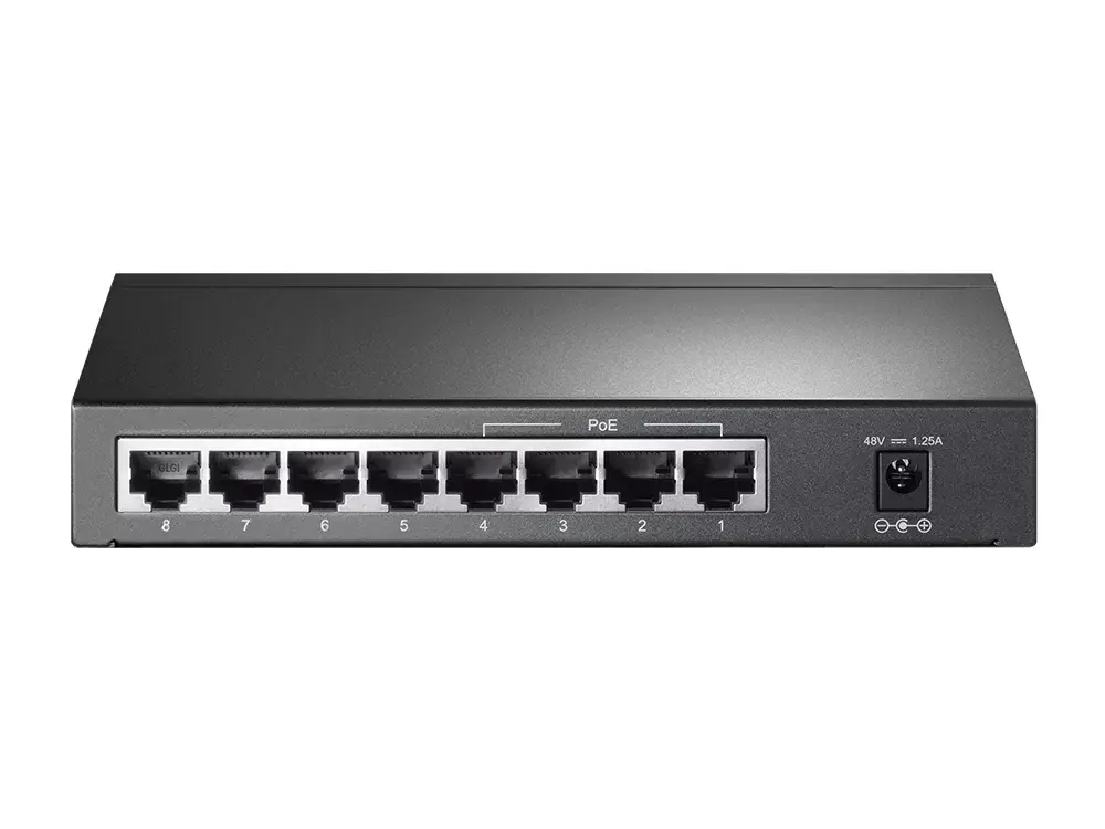 Pārvaldāms slēdzis TP-Link TL-SG1008P, 8-portu, PoE Photo 5