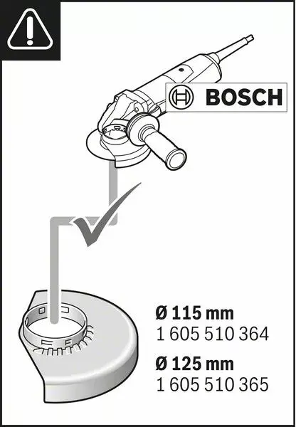 Putekļu izsūknēšanas piederums Bosch GDE 115/125 FC-T Professional Photo 2