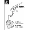 Putekļu izsūknēšanas piederums Bosch GDE 115/125 FC-T Professional Photo 2