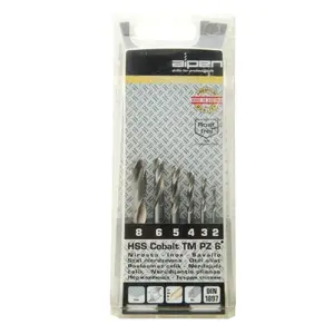 Drill bit ALPEN 09084065 (MPN 100906100) — metalworking/wood drilling accessory