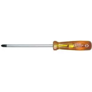 Screwdriver c.k tools T4812 PH1, blade length 80 mm, Phillips tip, insulated handle