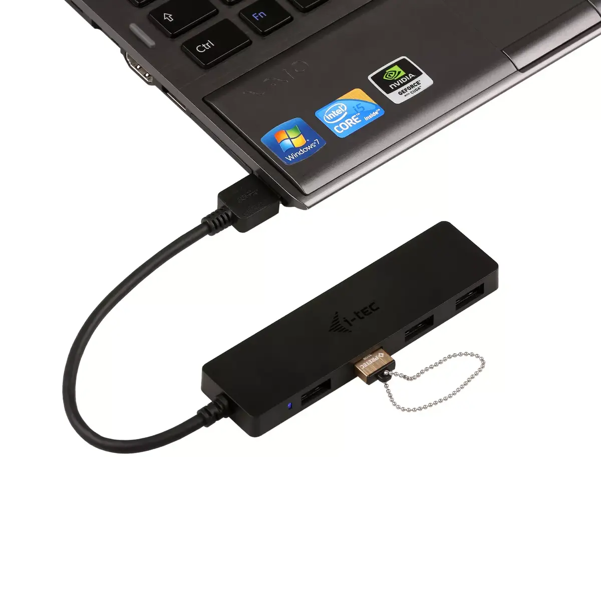 USB хаб i-tec Advance USB 3.0 Slim Passive HUB 4 Port Photo 5