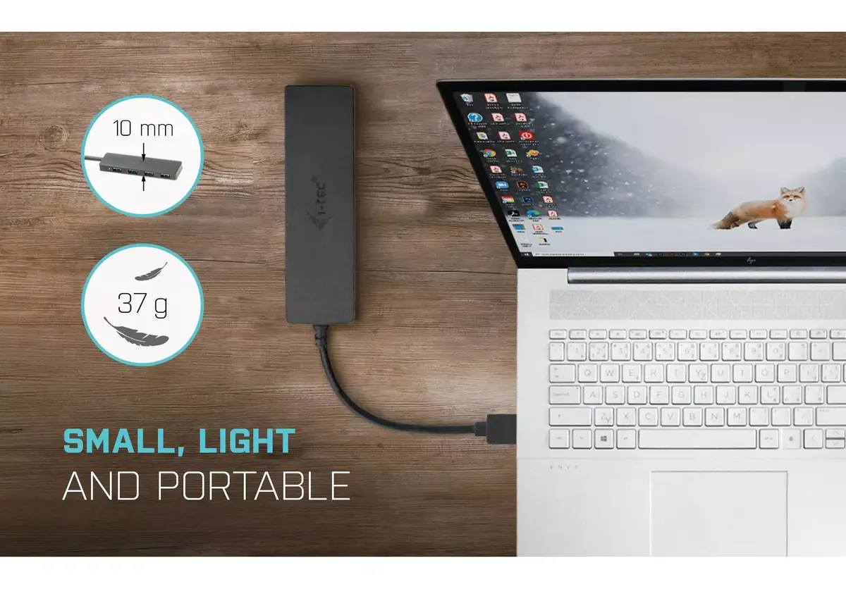 USB хаб i-tec Advance USB 3.0 Slim Passive HUB 4 Port Photo 13
