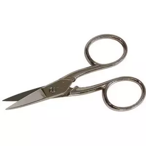 Nail scissors c.k tools C8060 90 mm nickel plated, precision manicure scissors