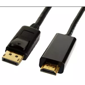 Brackton DPH-SKB-0200.B 5 m DisplayPort HDMI Тип A (Стандарт) Черный