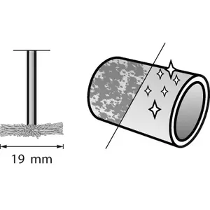 Предполировочная щетка Dremel 535