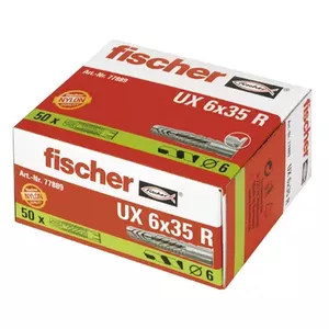 Fischer 077889 винтовой анкер/дюбель 50 шт 35 mm