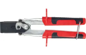 Plier FISCHER 62320, hand tool with black and red handle