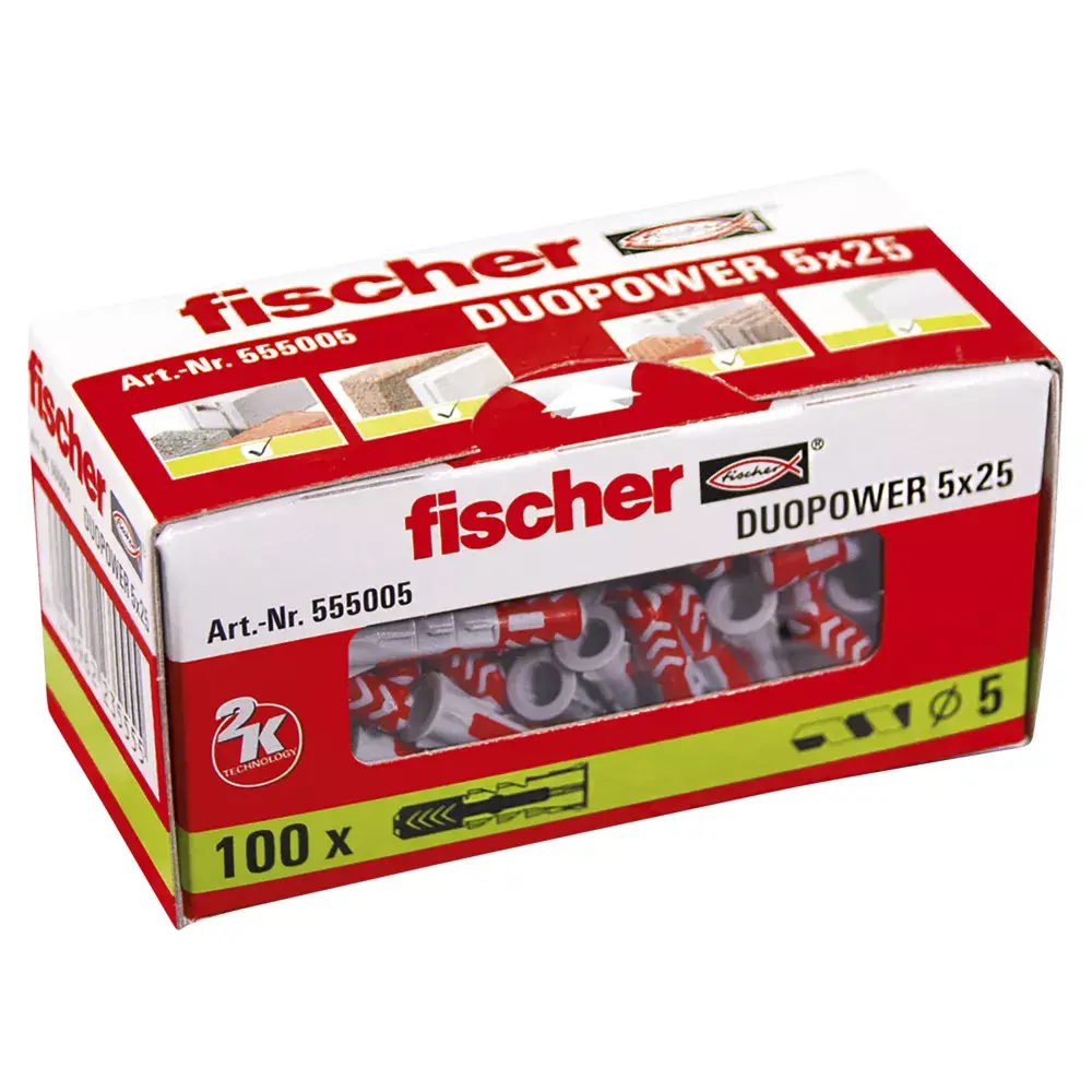 Paplašināšanas enkurs Fischer DUOPOWER 5 x 25 Photo 3