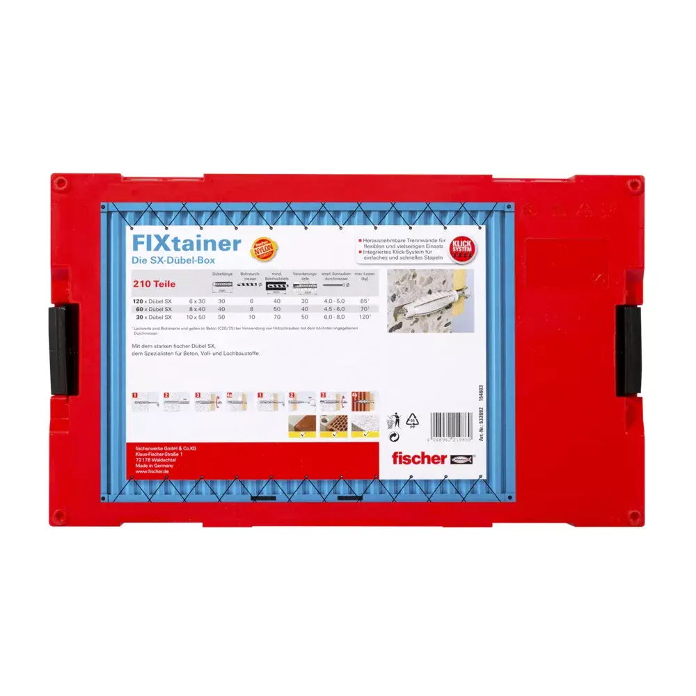 Paplašināšanas enkurs Fischer FIXtainer SX Photo 4