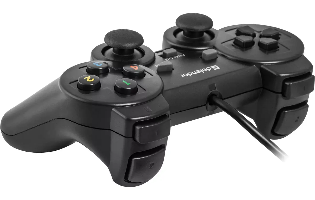 Gamepad DEFENDER Omega Black USB wired Photo 3