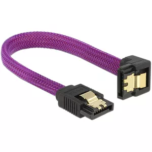 SATA kabelis DeLOCK 83693 0.1 m Violets