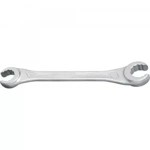 Box end wrench Hazet 612-24X27 — 24×27 mm, length 260 mm, chrome silver