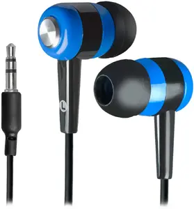 Defender Basic-616 Vadu In-ear Austiņas Mūzikai Melnā un Zilā Krāsā ar 1.1m Kabeli un 20-20000 Hz Frekvenci