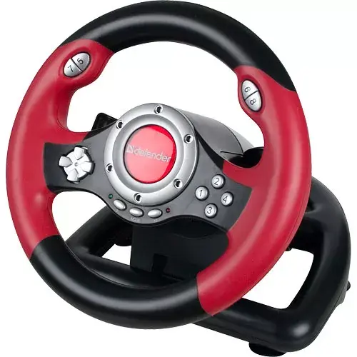 DEFENDER Challenge Mini LE steering wheel and pedals Photo 2