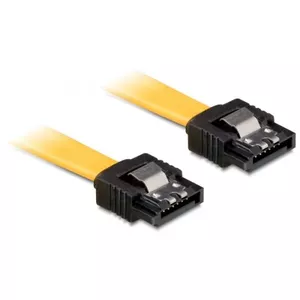 SATA Cable Male/Male DeLOCK 82809 0.5m Yellow