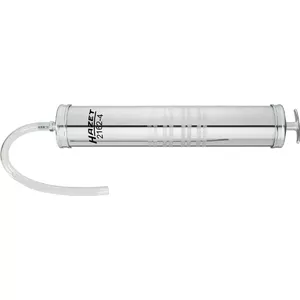 Suction and pressure syringe Hazet 2162-4 silver for engine oil, hand-operated extractor/injector