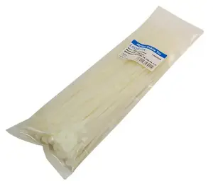 LogiLink KAB0004 Kabeļu savilcēji neilona baltas 300 x 3.6 mm 100 gabalas