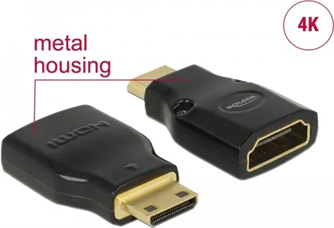 Mini-HDMI HDMI adapteris DeLOCK 65665, 65665